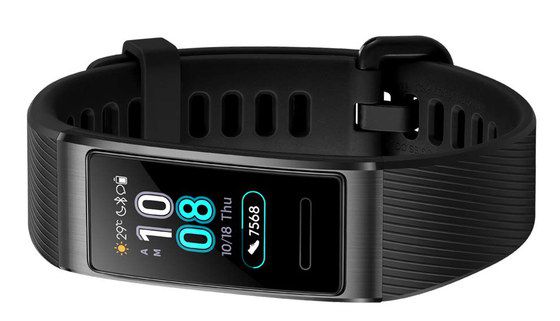 Heart-Rate Strap With Black Screen