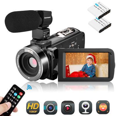 Camera For Vlogging With Rounded Mic