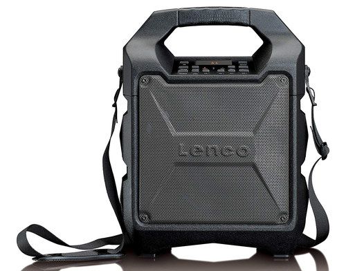 Portable PA System With Black Strap