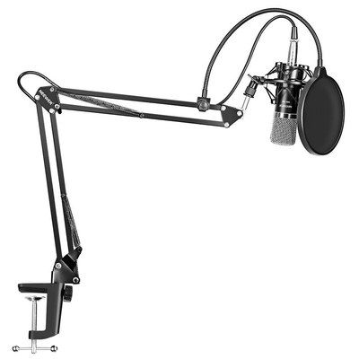 Condenser Microphone With Steel Arm