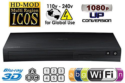 Curved Style Blu-Ray Player