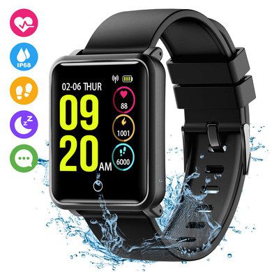 Waterproof HR Monitor Watch With Greed LED Digits