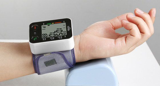 Blood Pressure Meter In White And Black
