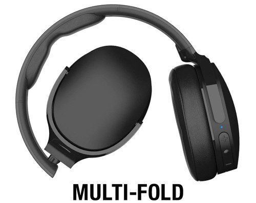 Over Ear Headphones With Fold Diagram