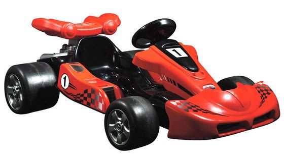 Red Coloured Electric Kids Kart