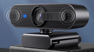 HD USB Webcam In Black