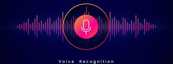 Blue Voice Recording And Recognition Graph