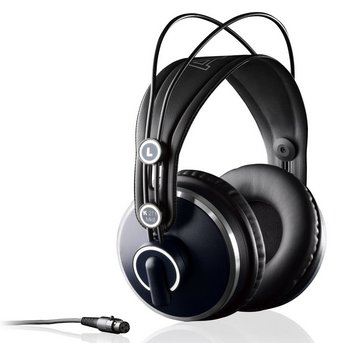 Headphones In Black And Navy Colour Exterior