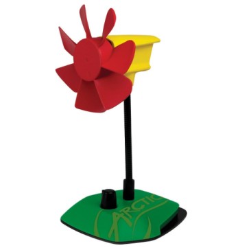 USB Desktop Cooling Fan In Red, Yellow And Green