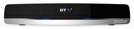 Set Top Box In Black With BT Logo