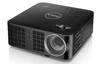 LED Projector In All Black Exterior