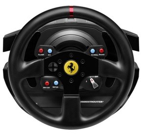Steering Wheel In All Black With Horse Logo