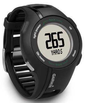 Golf GPS Sports Watch With Black Plastic Band