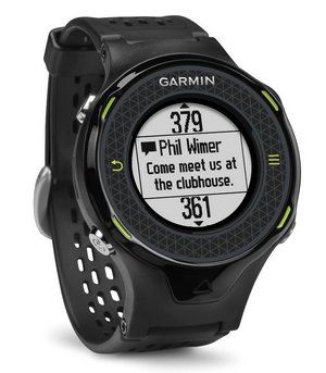 GPS Golf Wristwatch In All Black Exterior