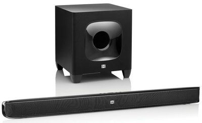 Wireless Cinema Surround Soundbar in Black
