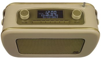 Fast Scan Cream DAB Radio With Clear Display Screen