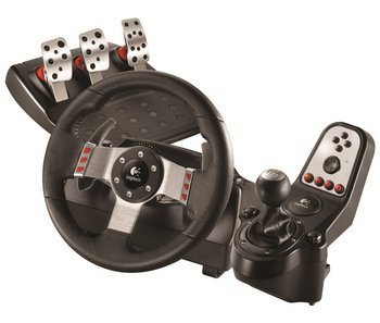 Steering Wheel With Black Gear Shift