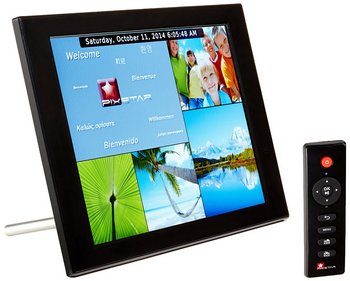 Photo Frame With Black Remote Control