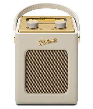 DAB+ Radio In Cream With Controls On Top