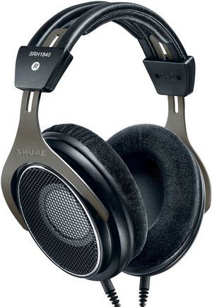 Headphones In Silver And Black Exterior