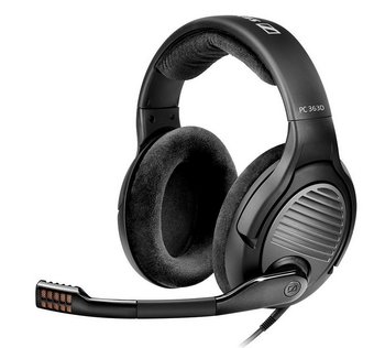 Headset In Black And Grey Finish