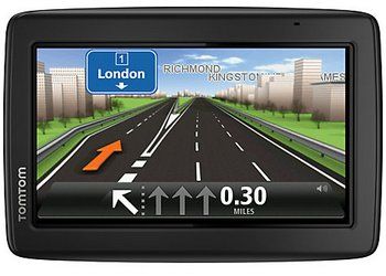 TomTom Start 3D Rendering GPS SatNav Motorway View