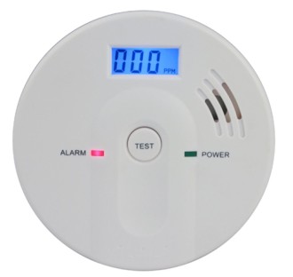 85dB Carbon Monoxide Home Sensor Showing Test Button
