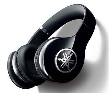 Over-Ear Style Headphones In Black With Alloy Earcups