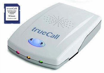 trueCall Telephone Caller Blocking Device In White