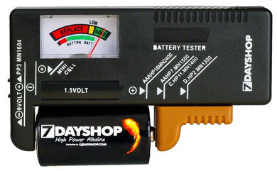 Small Sized Battery Tester AA