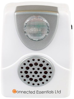 CE Telephone Amplifier For Hard Of Hearing In White Finish