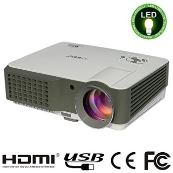 HD Projector Showing Bulb