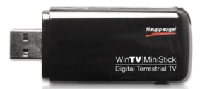 DVB-T Freeview TV Mini Stick In All Black