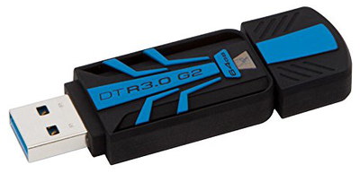 USB 3 Drive In Black And Blue
