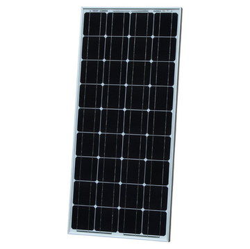 Solar Panel For Camping In Black Casing