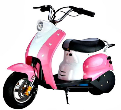 Kids Electric Motorbike In Pink