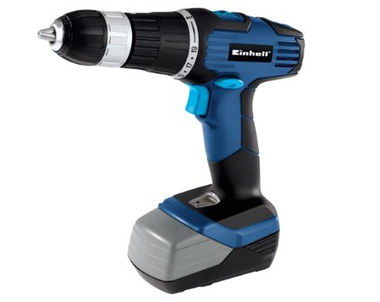Powerful Hand Held Hammer Drill With Black Grip