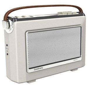 LCD Console DAB Radio AUX Input With Brown Strap
