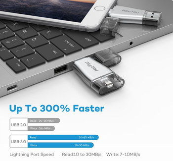 USB 3.0 Memory Stick 32GB In Chrome Effect