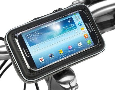 Universal Mobile Phone Bike Mount With Black Border