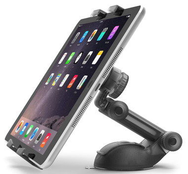 Pivot Elbow Car Tablet Windshield Mount With Suction Cup
