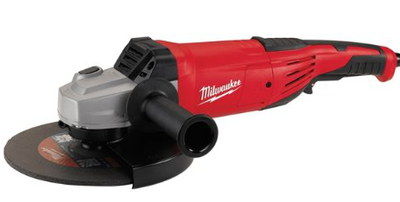 230 mm Small Angle Grinder In Dark Red