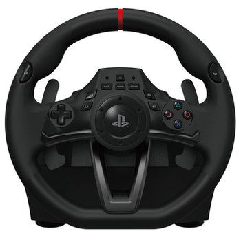 Ergonomic Steering Wheel For PS4 In All Black