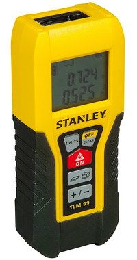 High Precision Laser Distance Measurer Black And Yellow