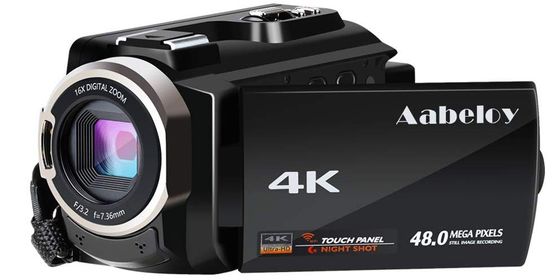 Aabeloy 4K Digital Camcorder 4K Digital Camcorder With Touch Panel
