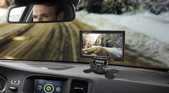 Touchscreen 7 Inch Rear Camera Rear Camera In Black Exterior
