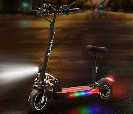 Get The ACGAM Scooter E-Scooter With Black Seat