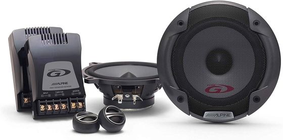 Component Car Speaker System In Black