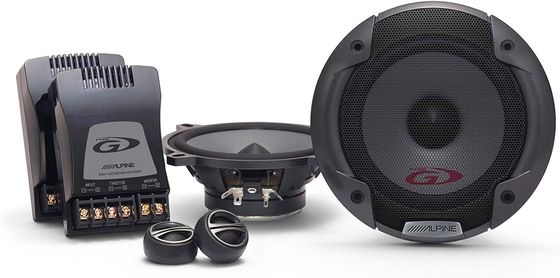 Alpine Component Car Speakers Component Car Speaker System In Black