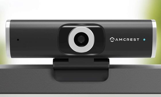 Grey 1080P Webcam On Chromebook